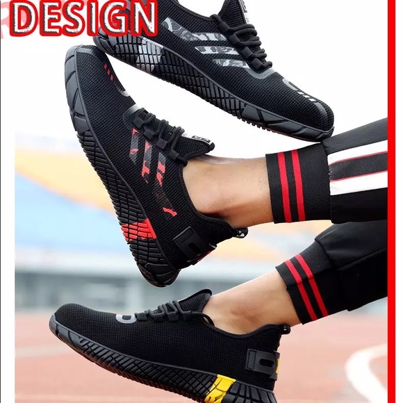 Men's Safety Shoes Steel Toe Work Sneakers  Lightweight - Picture 5 of 11